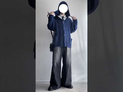 ❤️‍🔥彼女とデート編❤️‍🔥性格のいい同い年の女子と水族館に行く日の本気コーデ❤️‍🔥🐟 ファッションコーデ サムネイル