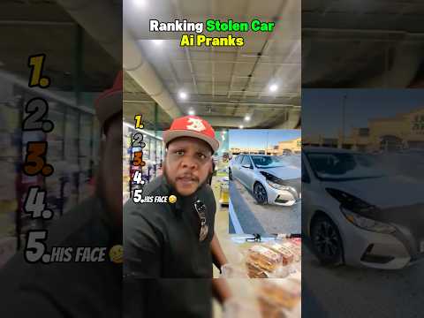 Ranking Stolen Car Ai Pranks 😂 サムネイル