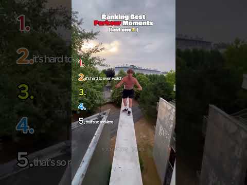 Ranking Best Parkour Moments サムネイル