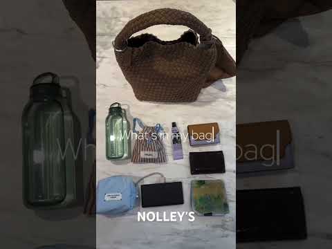 【NOLLEY'S】BAGの中身！ nolleysバッグの中身紹介 春バッグメッシュバッグ サムネイル