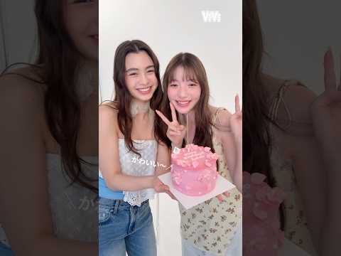 Birthday Surprise💖💖現場で一緒だったゆながサクラへバースデーサプライズしたよ🎂めちゃくちゃ喜んでくれ… サムネイル