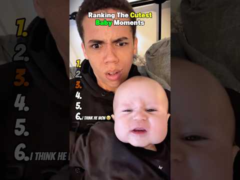 Ranking The Cutest Baby Moments 😂 サムネイル