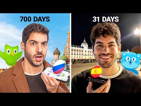 700 Days on Duolingo VS 31 Days on Airlearn サムネイル
