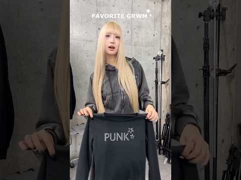 【春先取りY2Kパンクコーデ☦️】GRWM⛓️‍💥☑️shorts fashion wego outfit 韓国ファッ… サムネイル