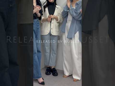 【russet】russetから新作のアパレルラインが登場！着回しができるアイテムを揃えています✨春コーデをお楽しみく… サムネイル