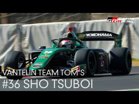 36 SHO TSUBOI｜VANTELIN TEAM TOM'S｜SUPER FORMULA 2026 サムネイル