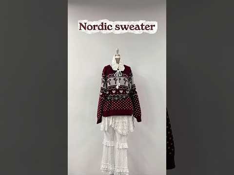 【ノルディックニットを使ったおすすめコーデ3選❄️】どのコーデが好き？shorts fashion wego outf… サムネイル