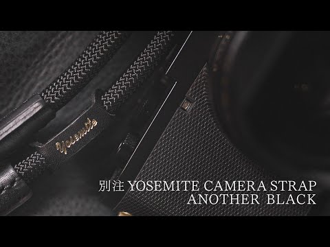 YOSEMITE 別注 YOSEMITE CAMERA STRAP ANOTHER BLACK サムネイル