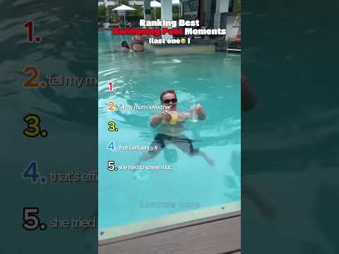 Ranking Best Swimming Pool Moments サムネイル