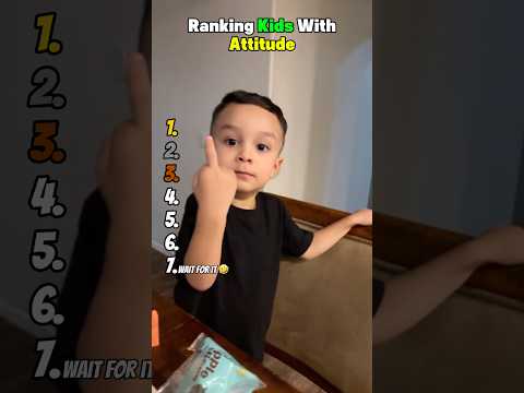 Ranking Kids With Attitude 😂 サムネイル