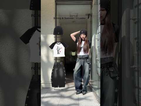 【春夏おすすめストリートコーデ4選🩶】どのコーデが好き？shorts fashion wego outfit 韓国ファ… サムネイル
