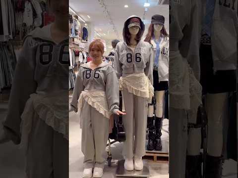 【春の新作マネキンコーデ3選🌷】どのコーデが好き？👀shorts fashion wego outfit 韓国ファッシ… サムネイル