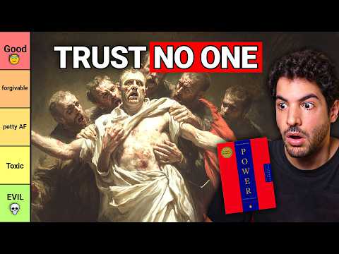 Ranking 48 Laws of Power From Least to Most TOXIC (Summary) サムネイル