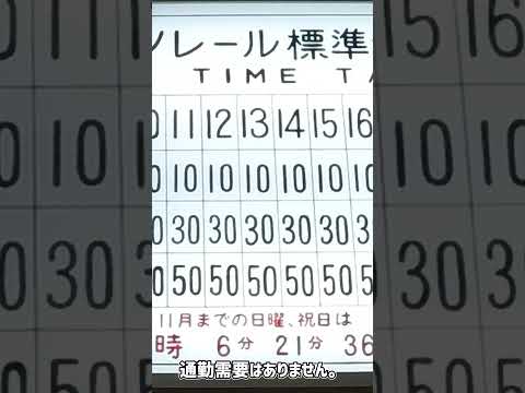 ヒメジシエイモノレールです。 サムネイル