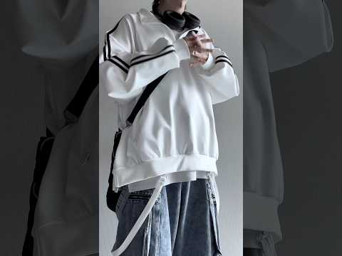 圧倒的雰囲気イケメンコーデ part 113 トラックジャケット デニム スニーカー サムネイル