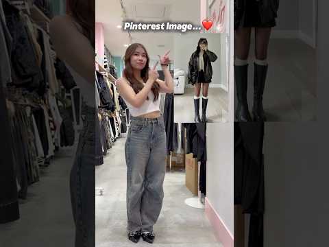【Pinterestで可愛いコーデ見つけた🩷】WEGOのアイテムで作ってみたよ💭shorts fashion wego… サムネイル