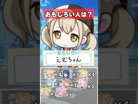 プロセカキャラが思う面白い人ランキングwwwwshorts サムネイル
