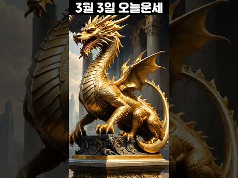 3월 3일 띠별 운세 코디색상 좋은위치 [30초운세]  🎃✨ 오늘의운세 띠별운세 행운숫자 행운색깔 운세 サムネイル