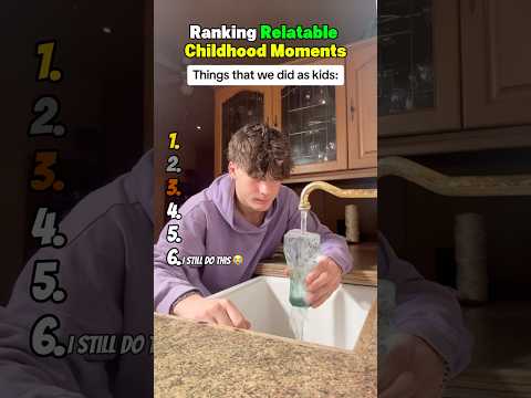 Ranking Relatable Childhood Moments 😂 サムネイル