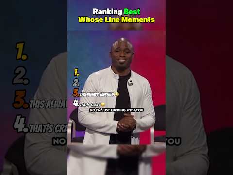 Ranking Best Whose Line Moments 😂 サムネイル