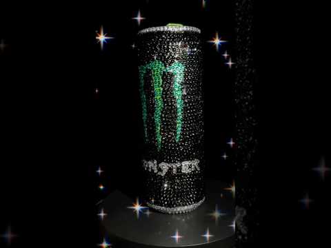 【何時間かかる？】キラキラ✨モンスターにデコってみた！ピアス デコ ストーン サムネイル