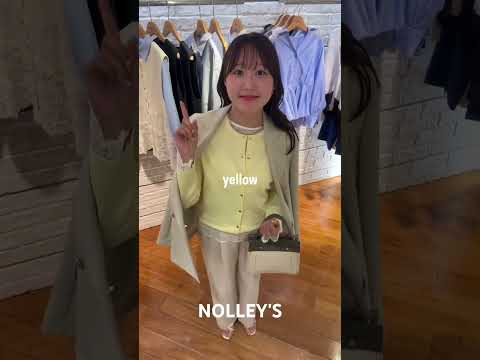 【NOLLEY'S】春のオフィスコーデ🌸nolleysノーリーズ春コーデオフィスコーデ pr サムネイル