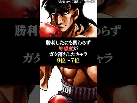 勝利したにも関わらず好感度がガタ落ちしたキャラ9位〜7位 サムネイル