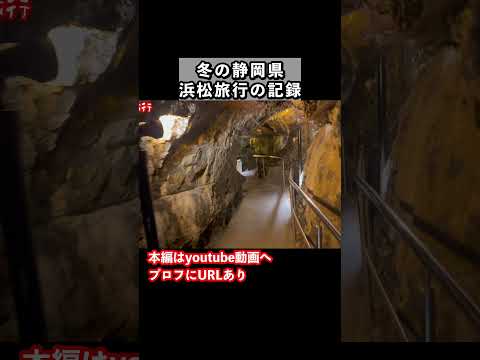 【浜松ひとり旅】浜松観光で鍾乳洞を1人で歩く ひとり旅 旅行vlog サムネイル