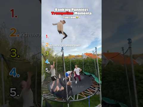 Ranking Funniest Trampoline Moments サムネイル