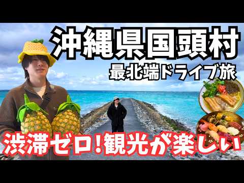 【沖縄旅行】空いてて快適！沖縄ドライブ旅で国頭村のグルメと観光を巡りました｜沖縄旅行vlog サムネイル