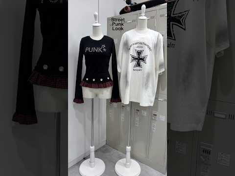 【Street Punk Look🎱】どっちのコーデが好き？shorts fashion wego outfit 韓国… サムネイル