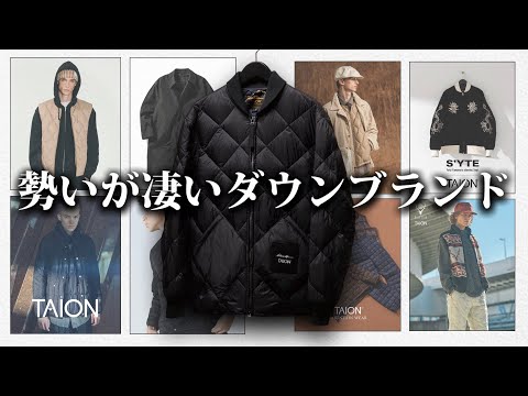 【圧倒的コスパ】勢いのあるダウンメーカーTAIONを全力で解説する！【ゆっくり解説】【ファッション】 サムネイル