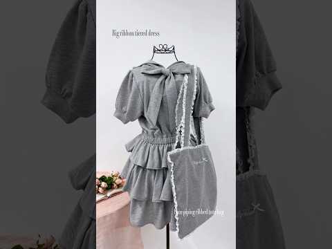 【存在感のあるBIGリボンが主役のワンピース👗】coming soon...❤︎shorts fashion wego… サムネイル