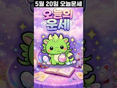 [오늘의 운세] 2026년 5월 20일 띠별 운세 코디색상 좋은위치  오늘의 운세 행운 띠별운세 로또 타로… サムネイル