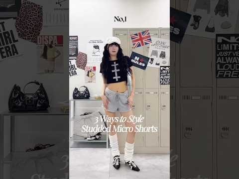 【ショートパンツ着回し3選🩶】参考にしてみてね👀shorts fashion wego outfit 韓国ファッション… サムネイル