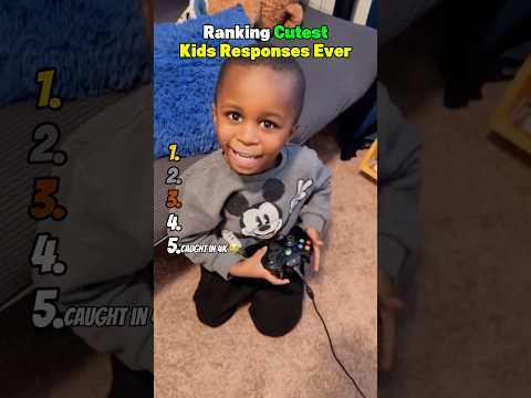 Ranking Cutest Kids Responses Ever 😂 サムネイル