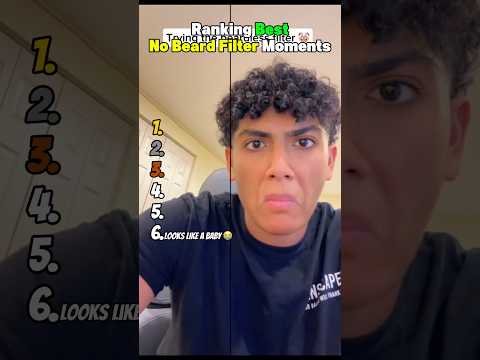 Ranking Best No Beard Filter Moments 😂 サムネイル